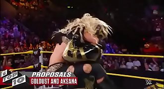 WWE Raw hook-up fuck Stunning in-ring proposals  WWE Top 10  Nov. 27  2